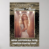 Sparkling Zand Aangepaste Wedstrijd Deur Banner Poster (Voorkant)