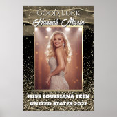 Sparkling Zand Aangepaste Wedstrijd Deur Banner Poster (Voorkant)