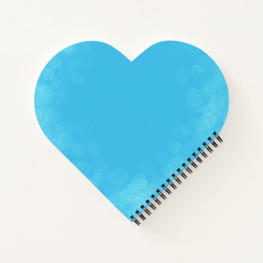 Sparkling Zeemeermin Met Bril Leest Naam Notitieboek (Achterkant)