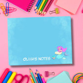 Sparkling Zeemeermin Met Bril Naam Lees Post-it® Notes