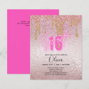 Sparkling Zoet16 Mooie Meisjes Roze 16e Verjaardag