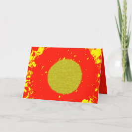 Sparkly ל״ג בעומר Lag B'Omer vreugdevuur kaart