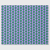 Sparkly 8-puntige ster Eid Cadeaupapier (Vlak)