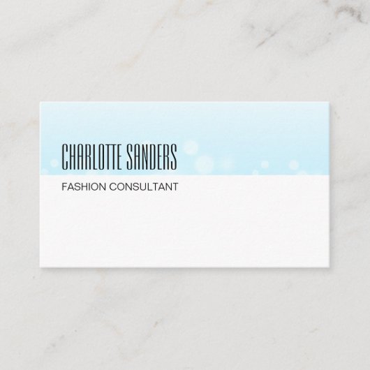 Sparkly Background Visitekaartje (Voorkant)