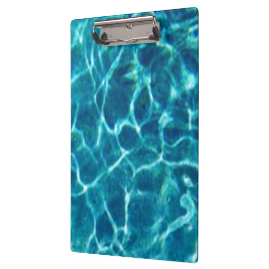 Sparkly Blue Pool Water Klembord (Links)