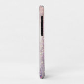 Sparkly bokeh glitter roze paarse Case-Mate iPhone case (Achterkant/links)