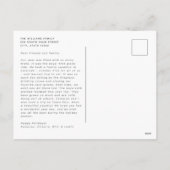 Sparkly Bubbly Script Merry Holiday Photo Briefkaa Feestdagenkaart (Achterkant)