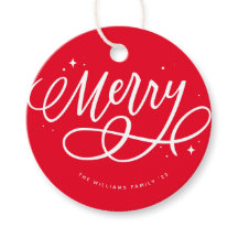 Sparkly Bubbly Script Vrolijke vakantie