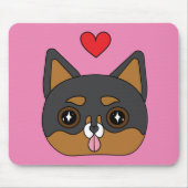 Sparkly chihuahua muismat (Voorkant)