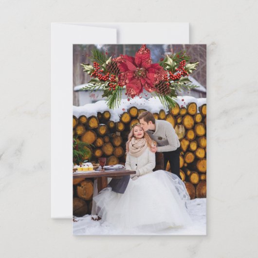 Sparkly Christmas bedankjes Bedankkaart (Voorkant)