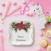 Sparkly Christmas Paper Borden Papieren Bordje (Feest)