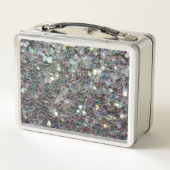 Sparkly Colorful Silver Mosaic Monogram (Achterkant)