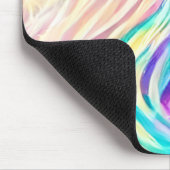 Sparkly Colorful Swirly Pattern Muismat (Hoek)