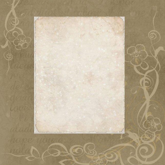 Sparkly Cream Wedding Scrapbook Papier (Creator heeft geüpload)