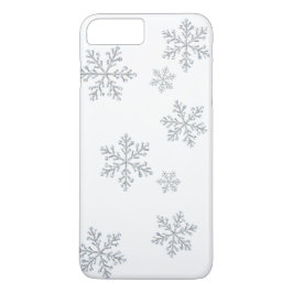 Sparkly Crystal Snowflakes iPhone 7 Case-Mate iPhone Case