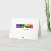 Sparkly! De Kaart van de verjaardag (Achterkant)