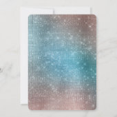 Sparkly Eenhoorn Verjaardag Kaart (Achterkant)