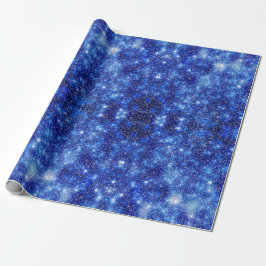 Sparkly en Sterrennacht Sky Cadeaupapier