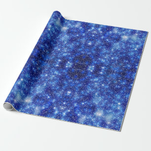 Sparkly en Sterrennacht Sky Cadeaupapier