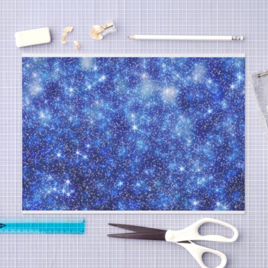 Sparkly en Sterrennacht Sky Tissuepapier (Craft)