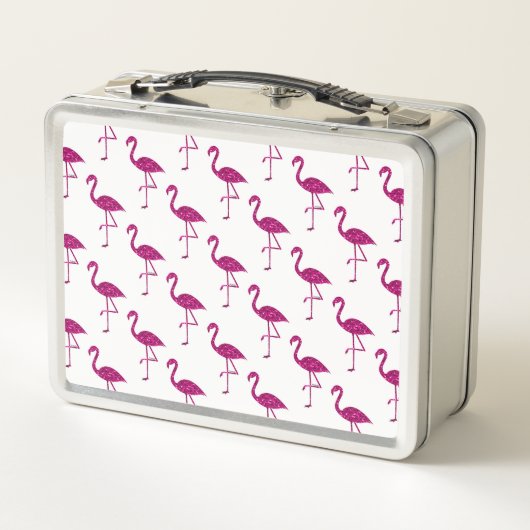 Sparkly flamingo Pink glitter sparters Monogram (Achterkant)