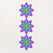 Sparkly flower Eid Yogamat (Achterkant)