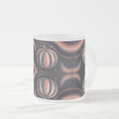 Sparkly Frosted Glass Halloween Mok (Voorkant rechts)