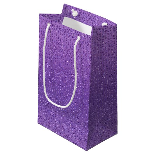 Sparkly Gift Bag Klein Cadeauzakje (Voorkant Gekanteld)