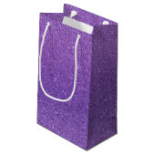 Sparkly Gift Bag Klein Cadeauzakje (Achterkant Gekanteld)