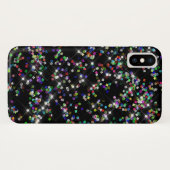 Sparkly Glitter Confetti Telefoon Case (Achterkant (horizontaal))