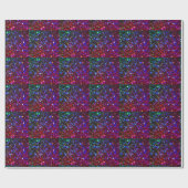 Sparkly Glitter Pattern - Kerstmis Cadeaupapier (Vlak)