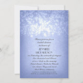 Sparkly glitter string lichten rustiek vrijgezelle kaart (Voorkant)