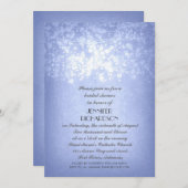 Sparkly glitter string lichten rustiek vrijgezelle kaart (Voorkant / Achterkant)