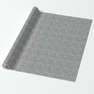 Sparkly Glittery Vibrant Silver Cadeaupapier