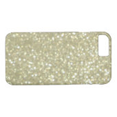 Sparkly Gold iPhone 7 Hoesje (Achterkant (Horizontaal))