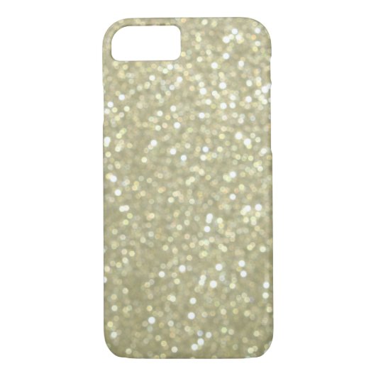 Sparkly Gold iPhone 7 Hoesje (Achterkant)