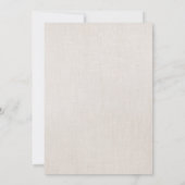 Sparkly Gold Sequins Festive Party Invitation Kaart (Achterkant)