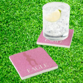 Sparkly Golf Coasters Stenen Onderzetter