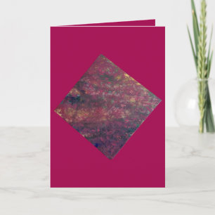 Sparkly gouden en roze wenskaart bedankkaart