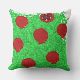 Sparkly granaatappelboom Tu B'Shvat Shavuot Buitenkussen