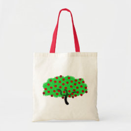 Sparkly granaatappelboom Tu B'Shvat Shavuot Tote Bag