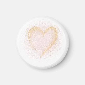Sparkly Heart Magnet