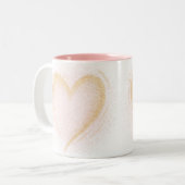 Sparkly Heart Mok (Voorkant links)