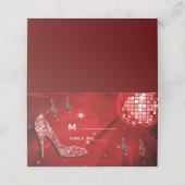 Sparkly Heels, Muziek, Disco Ball Party Plaatskaartje (Buitenkant ongevouwen)