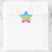 Sparkly Heet Rainbow Sky Sticker (Tas)