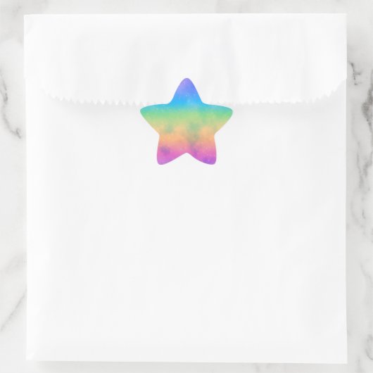 Sparkly Heet Rainbow Sky Sticker (Tas)