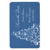 Sparkly Holiday Boom sparen de Magnet van de Datum Magneet (Verticaal)