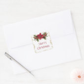 Sparkly Kerst sticker (Envelop)