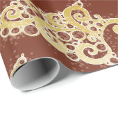 Sparkly kerstboom cadeaupapier (Rol Hoek)