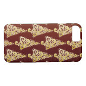 Sparkly kerstboom Case-Mate iPhone case (Achterkant (Horizontaal))